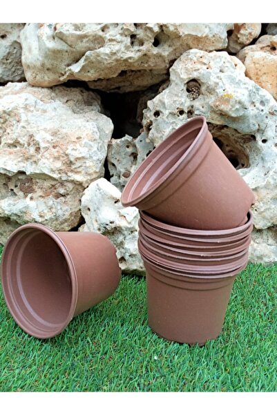 Ekodoğa Vakum Saksı 15 Adet 12x9 Cm 0,70 Lt Plastik Saksı Ucuz Saksı Fide Üretim Saksısı Fide Saksısı