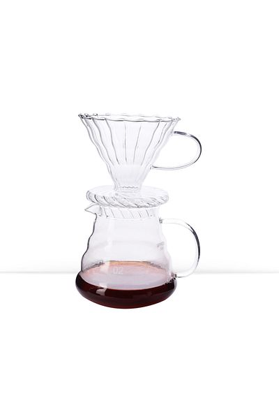 S&H Labware 500 Ml Coffee Brewing Set
