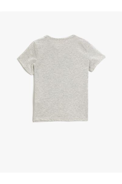 Koton Written T-Shirt Short Sleeve Crew Neck Cotton