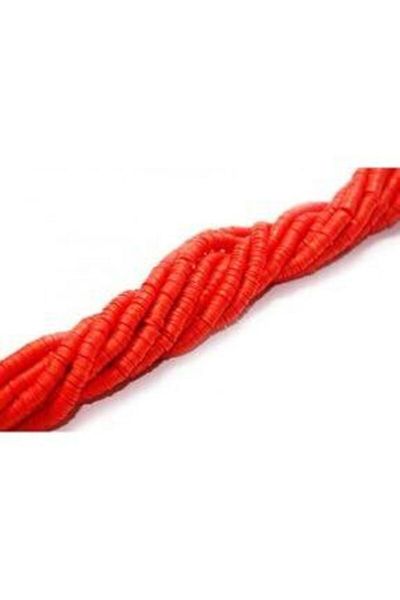 yiğit aksesuar Red Fimo Dough Bead