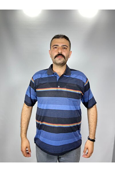Nacar En Baba Erkek Çizgili Cepli Tshırt