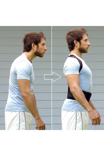 Ankaflex Magnetic Upright Posture Anti-Humpback Women Men Chiphosis Scoliosis Corset Straight Posture Corset