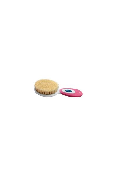 Sevi Bebe Pink Natural Brush Comb Set