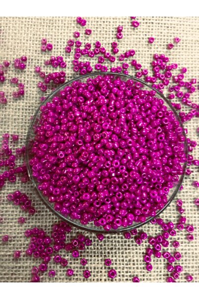 platin hediyelik 100 грама Фуксия стъклени 4 мм пясъчни мъниста