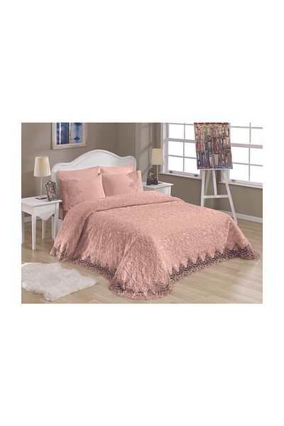 99 French Laced Blanket - Powder
