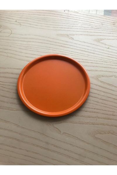 Aslı Hediyelik 22 Cm Metal Round Serving Tray