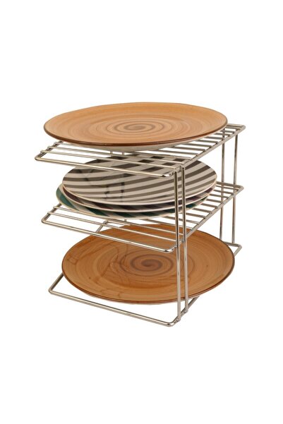 Genel Markalar 2 Katlı Köşe Tabaklık Rafı