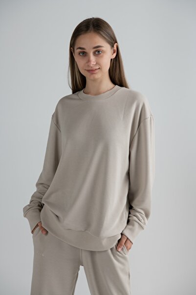 Eoselio Limited Edition Lightweight Unisex Sweatshirt Lte-03 Stone