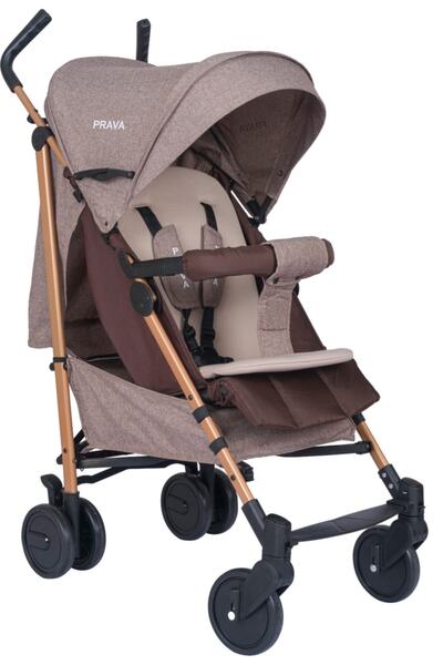 Prava Aliminyum Baston Bebek Arabası - Kahve P09 Ruby