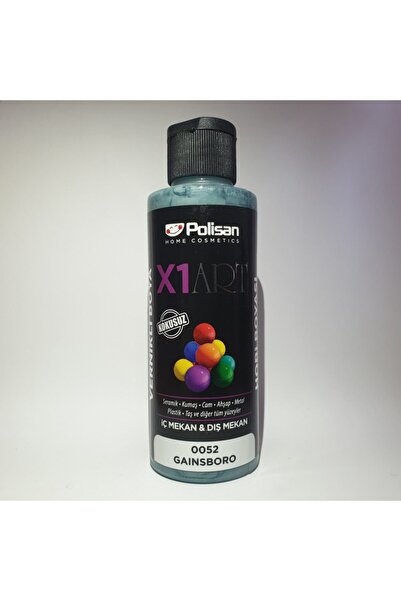 Polisan X1 Art Multisurface Akrilik Hobi Boyası 120ml - 0052 Gaınsboro