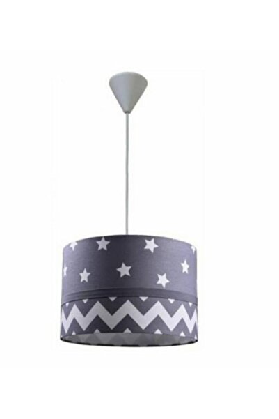 ONAY AVİZE Gri Yıldızlı (CD - 0181) Çocuk Odası Genç Ve Bebek Odası Erkek Kız...