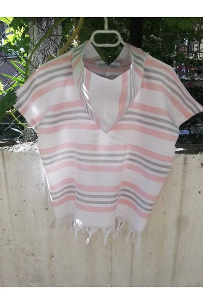 KISAYOL Poncho Peshtemal din Bumbac Organic, Rochie, Prosop