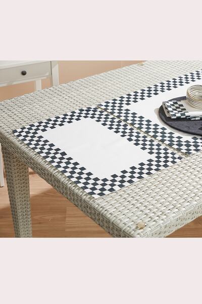 AYSHOME Set de 4 piese American Service Pattern Runner