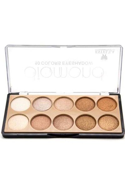 Makeuptime Akgül Cosmetıcss Diamond 10'lu Far Paleti No:01