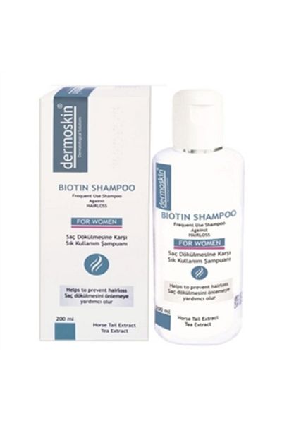 Dermoskin 200 Ml Biotin Shampoo for Women