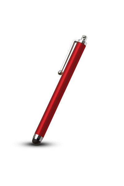 TEKNETSTORE قلم الكمبيوتر اللوحي الذي يعمل باللمس باللون الأحمر