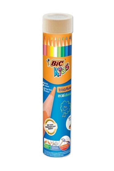Bic Kids Evolution Dry Paint Pen in Metal Tube 12+1