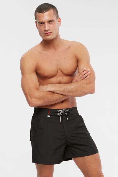 Kom Classy Back Pocket Detailed Swim Shorts