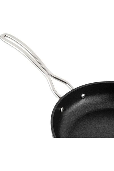 Nehir Titanium Black Flat Pot 30 Cm 5.25 Lt