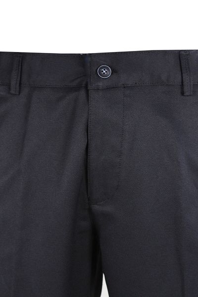 Varetta Καπνιστό Ανδρικό Λινό Παντελόνι - Plus Size, Dobby, Classic Cut