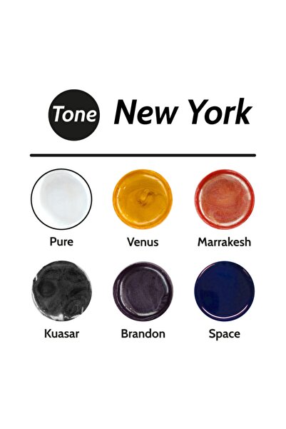 Resinin Tone New York Epoksi Pigment Seti 6x25 Ml