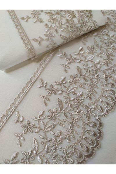Çeyiz Bahçesi Σετ Παπλωματοθήκη Διπλό Lina Cappuccino Ruched Cream