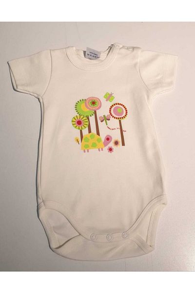 Albimini Organic Half Sleeve 3-Piece Body 100% Cotton