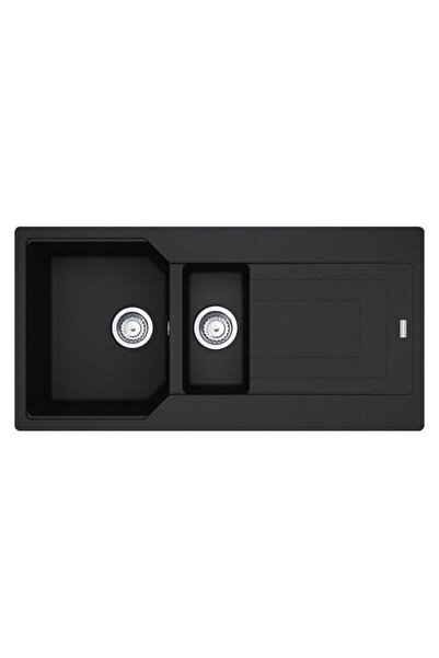 Franke Urban Ubg 651-100 Granit Evye, 1,5 Hazne, Nero