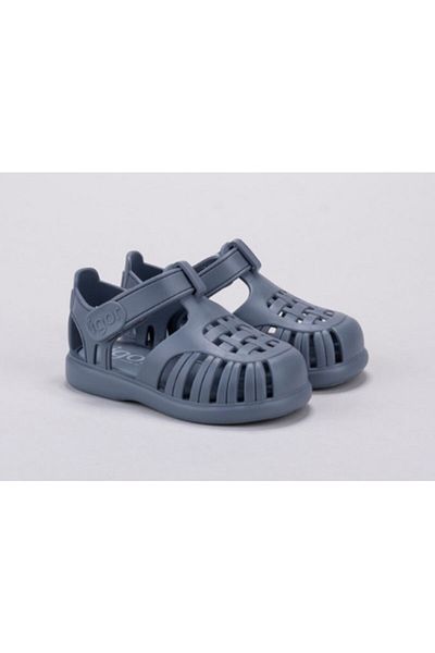 IGOR Sandale Tobby unisex pentru copii - gri solid, S10271, 20-25