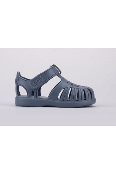 IGOR Sandale Tobby unisex pentru copii - gri solid, S10271, 20-25