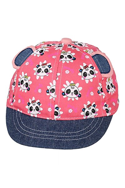 Kitti Kız Bebek Desenli Şapka 3-7 Ay