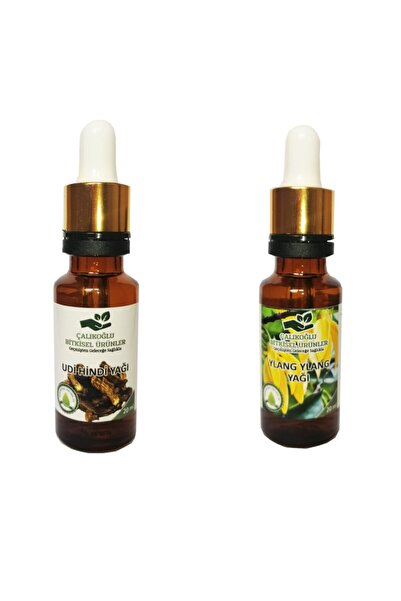 Çalıkoğlu Bitkisel Ürünler Udi Hindi Yağı - Ylang Ylang Yağı 2'li Avantaj Paketi 20 Ml