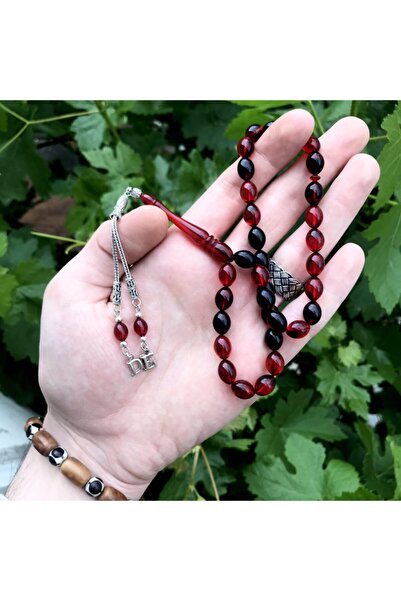 KANUNİ TESBİH Letter Tasseled Prayer Beads - Special, for Father and Wooden Box, Father's Day
