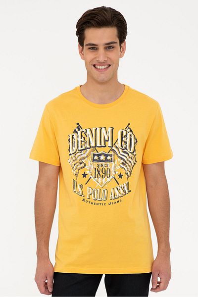 U.S. Polo Assn. Yellow Men's T-Shirt