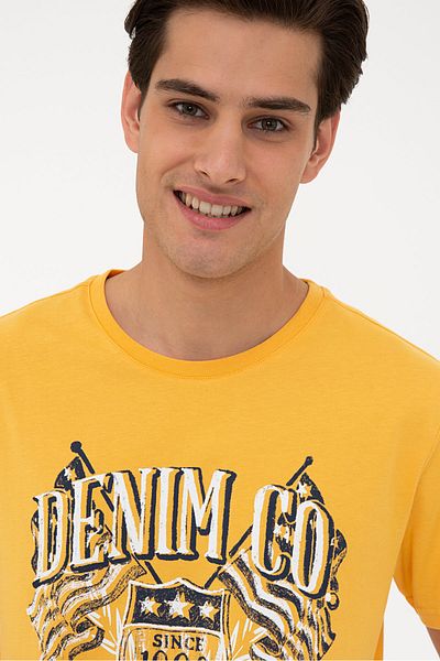 U.S. Polo Assn. Yellow Men's T-Shirt