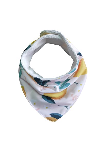 Lulunun Renkleri Liquid-Proof Double-Way Baby Drool Scarf And Feeding Bib