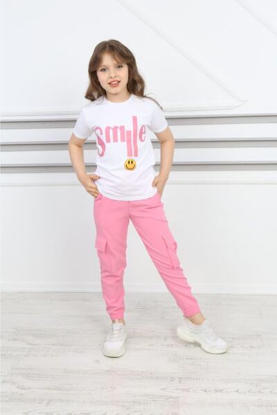 Lavinya Shopping Set de trening Smile Bottom Top pentru fete