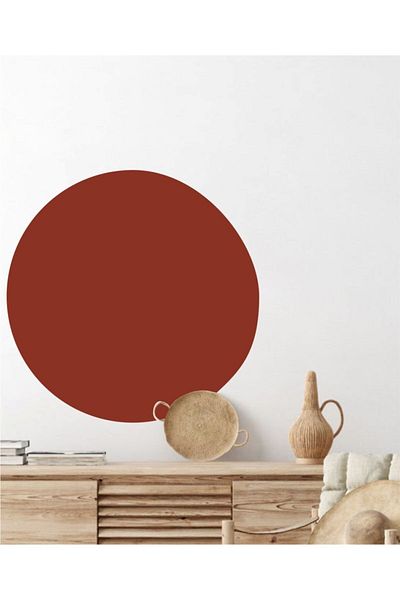 Piksel Grafik Autocolant boem cerc complet