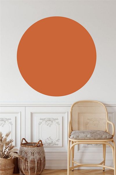 Piksel Grafik Full Circle Bohemian Sticker