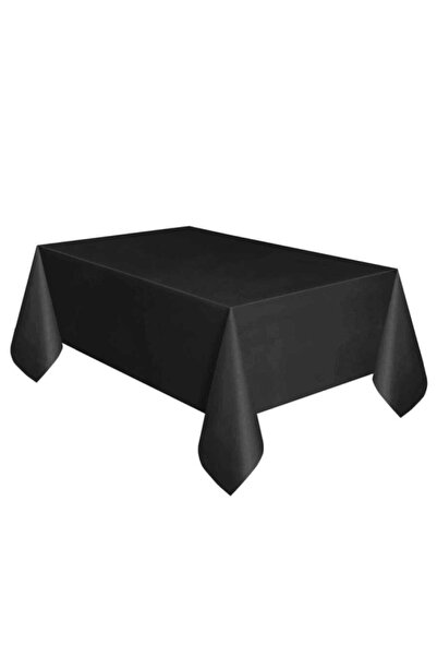 Happyland مفرش طاولة أسود مقاس 120*180