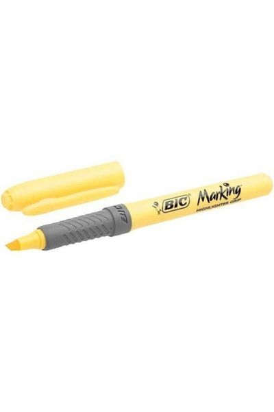 Bic 6-piece Pastel Blister - Marking Highlighter Grip