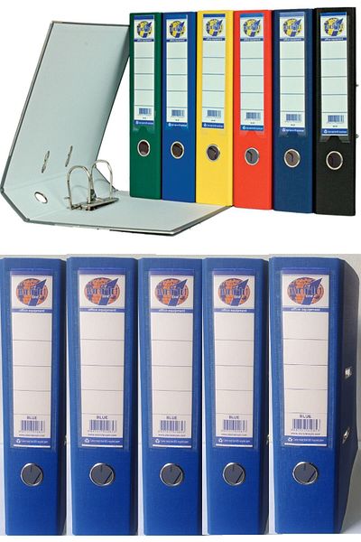World Dosare Birou Wide Blue 25 Bucăți 1 Cutie