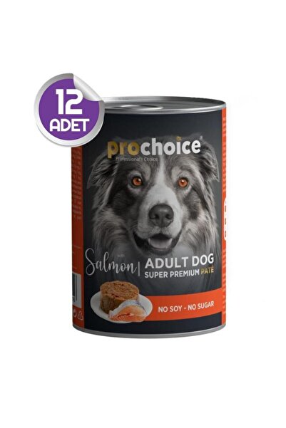 ProChoice Kuzu Ve Somonlu Pate Tahılsız Yetişkin Köpek Konservesi 400 Gr X12