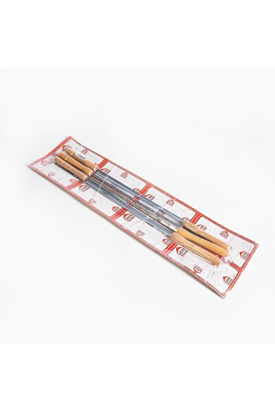 LEVA Ahsap Sapli Izgara Sis 6 Li