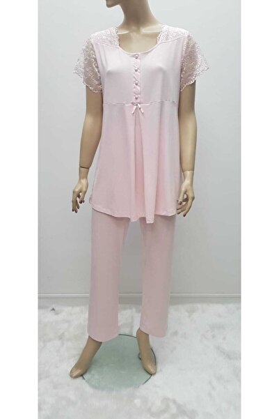 LİMİSSİ 2210 Čipka Komad Pijama za trudnice u prahu