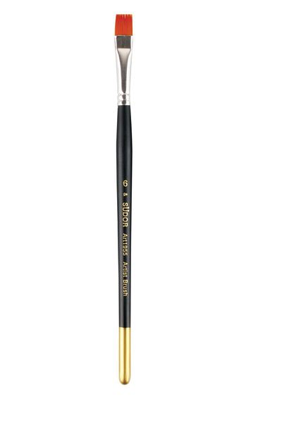 Südor Black Gold Flat Brush No 6 2 Pieces