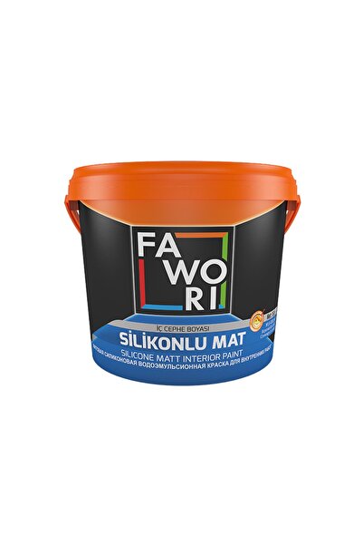 Fawori Silikonlu Mat Iç Cephe Boyası 2,5 Lt. Lületaşı