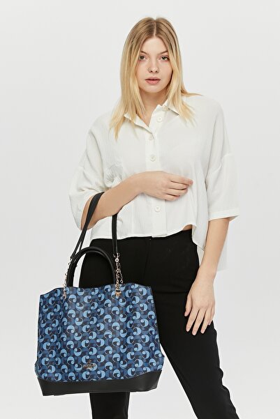 Cacharel Blue Women's Shoulder Bag C-098