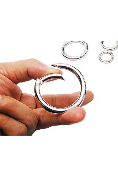 İsmet toka 2.5 Cm Klips Papağan Metal Akseusar (KARARMAZ)-siyah - 10 Adet - M...