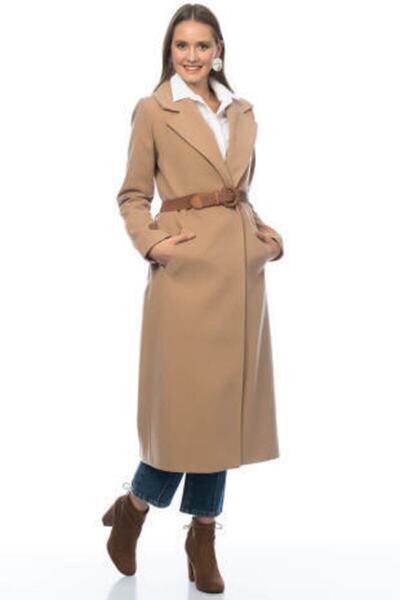 Pitti Women's Camel Coat 70426
